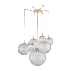 CADIX GOLD 4608 LAMPA WISZĄCA 7 PŁ TK-LIGHTING