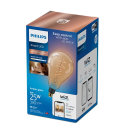 Inteligentna żarówka LED 6W PS160 E27 sterowana aplikacją lub pilotem PHILIPS WiZ Connected 8719514372221