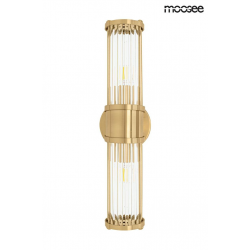 MSE010400193 - MOOSEE lampa ścienna PILAR TWIN złota -...