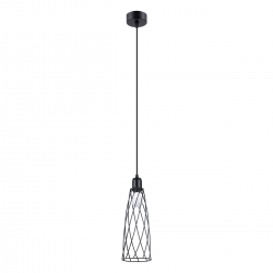 SL.1165 - Lampa wisząca SUBA 1 czarna - SOLLUX