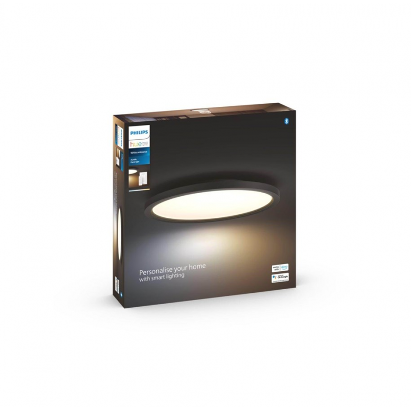 8720169159075 Okrągły panel Aurelle czarny PHILIPS HUE