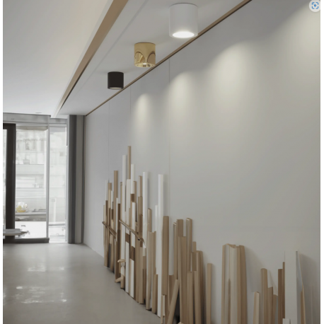 Tubka Luna 1xGU10 Czarna IP65 CL0103-BK YASKR