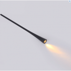 Lampa Wisząca Elysia 1xLED Czarna PL0121-BK YASKR