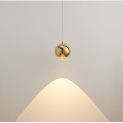 Lampa Wisząca Aurenia 1xLED Złota PL0122-GD YASKR