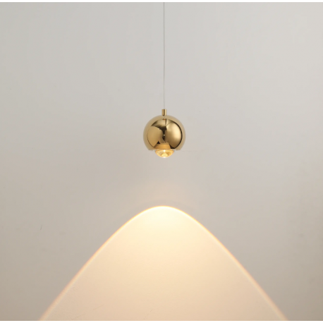 Lampa Wisząca Aurenia 1xLED Złota PL0122-GD YASKR