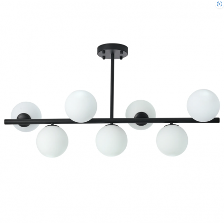 Lampa Sufitowa Bolti 7xE14 Czarna PLC0104-BK YASKR