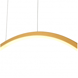 Lampa Wisząca Loop S 1xLED Złota IP44 PL0119-65-GD YASKR