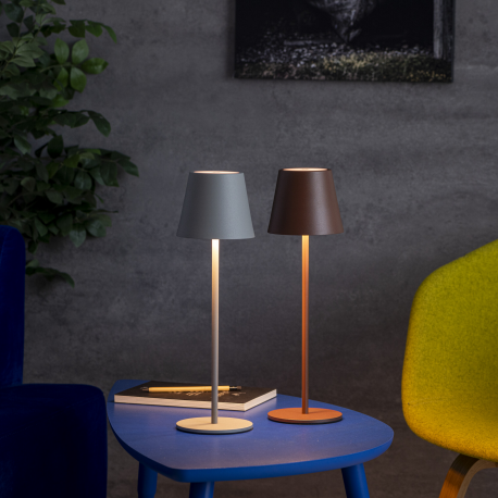 36326  Lampa stołowa LED INITA LED IP54 INITA LED IP54 GR SZARA KANLUX