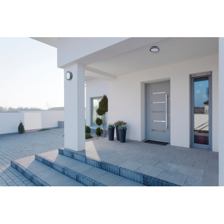 33348 Plafoniera LED BENO N 18W NW-O-GR IP54 KANLUX