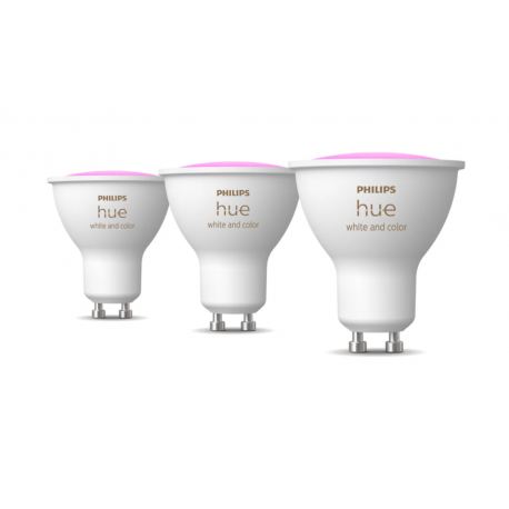 8720169229877 Zestaw 3 żarówek LED Hue GU10 – białe i kolorowe PHILIPS HUE