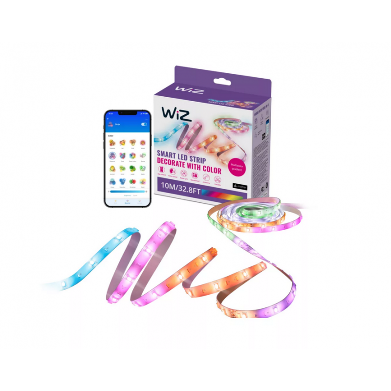 8720169077683 17.9W Taśma LED 10 m WIZ PHILIPS Pełna gama kolorów