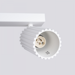 SL.1543 Plafon KARBON 3L biały LAMPA REFLEKTORY SPOTY SOLLUX