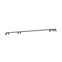 10743 Lampa sufitowa FOURTY VII czarna  plafon reflektory spoty