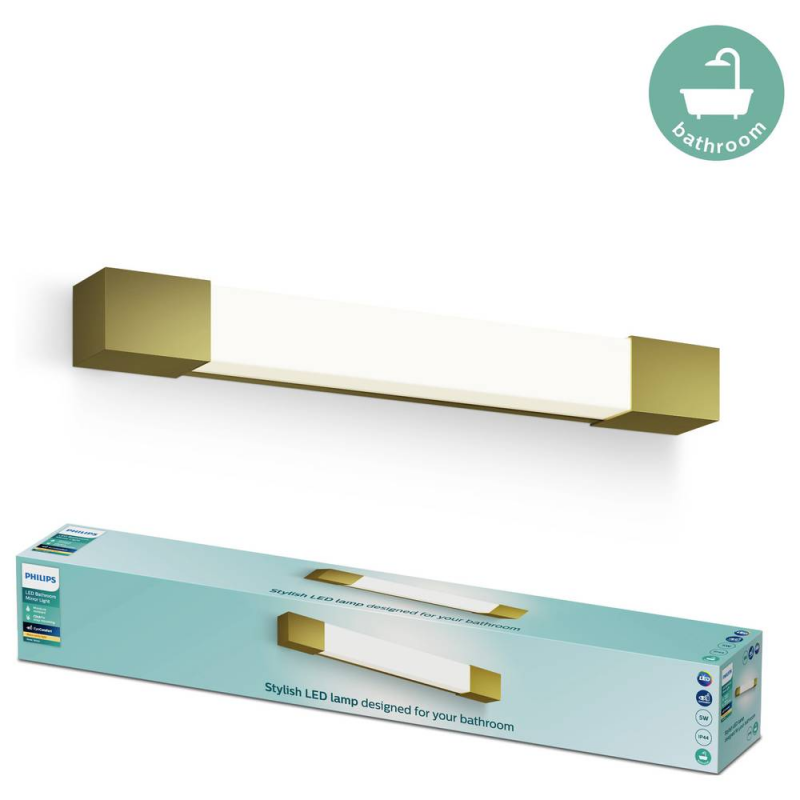 8720169299498 Kinkiet Rover PHILIPS LAMPA DO ŁAZIENKI IP44