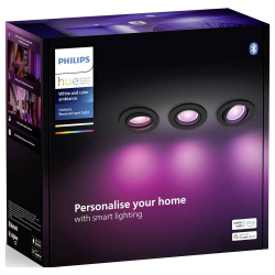 8720169318977 Hue White and color ambiance Wbudowane oświetlenie punktowe Centura, 3 szt. Hue PHILIPS HUE