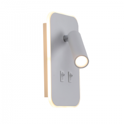 DORIA WL-83957-1-WH kinkiet ITALUX