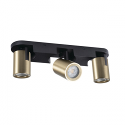 38962 Oprawa ścienno-sufitowa LAURIN EL-3I B-G KANLUX