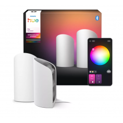 8720169385931 Lampa Hue Play do podświetlenia ściany PHILIPS HUE BIAŁA 2 SZTUKI