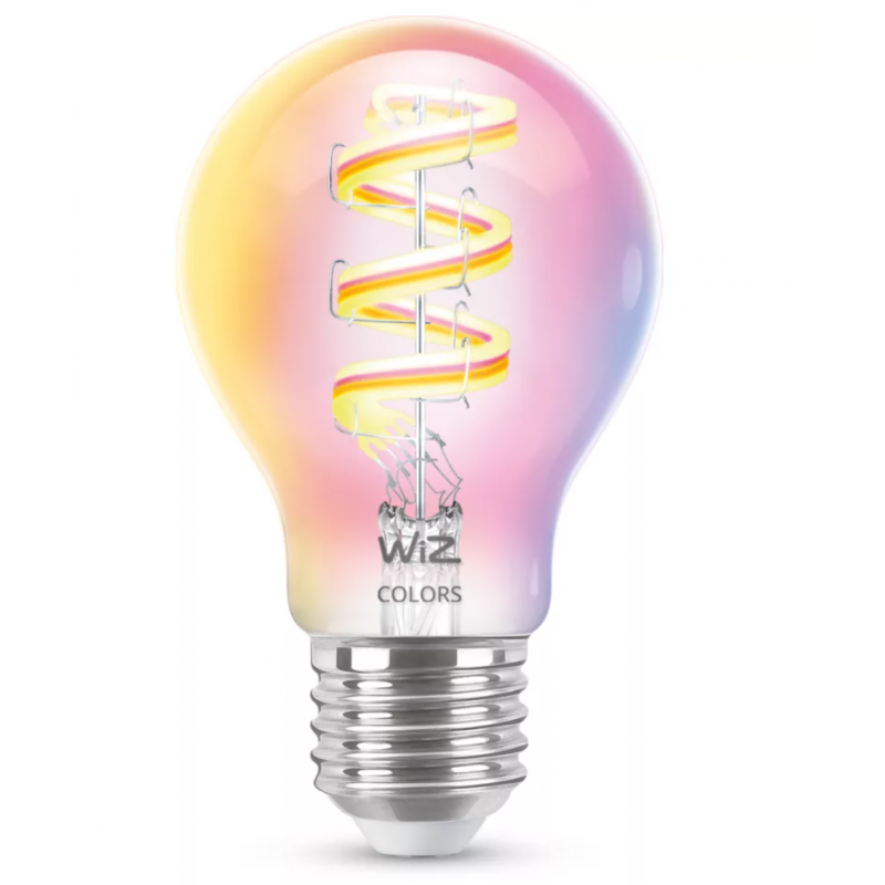 8720169072176 Przezroczysta żarówka LED z widocznym spiralnym żarnikiem 40 W A60 E27 WIZ PHILIPS