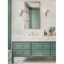 OR85532  Boletta Parette Old Gold IP44 KINKIET Open Design Highlights