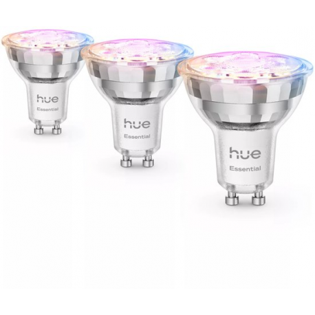 8721103055330 Essential GU10 — Inteligentny reflektor punktowy — 345 lm — 4,7 W — 3 szt. HUE PHILIPS