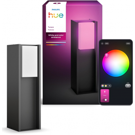 8721103118455 Zewnętrzna lampa stojąca Turaco RGB PHILIPS HUE