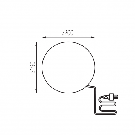 45931 Oprawa ogrodowa z wymiennym źródłem światła STONO 30 MLK KANLUX