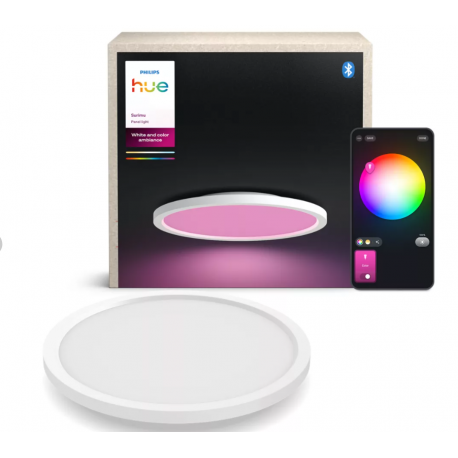 8721103044594 Okrągły panel Surimu PLAFON PHILIPS HUE