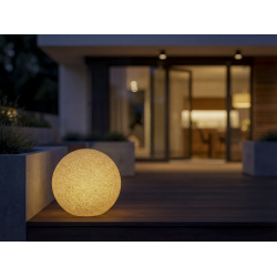 45936 KULA ogrodowa z wymiennym źródłem światła STONO 40 TRK terakota KANLUX