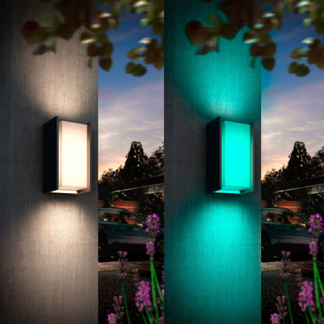 8721103118578 Kinkiet ogrodowy Turaco RGB PHILIPS HUE sterowany z aplikacji