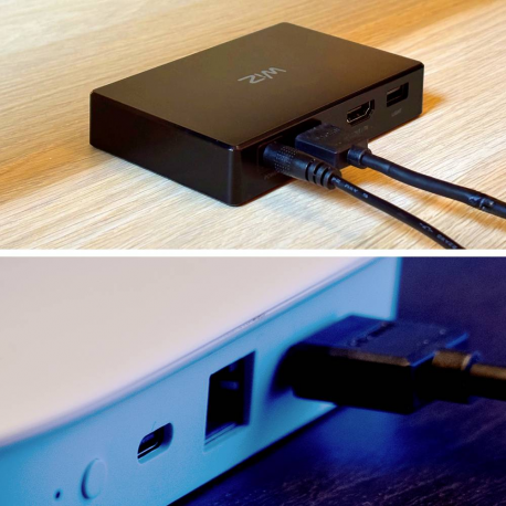 8720169078628 WiZ HDMI Sync Box z taśmą LED do TV 75"-85" WIZ PHILIPS