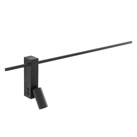 Kinkiet EASY LED LEFT black 11425 Nowodvorski czarny lewy