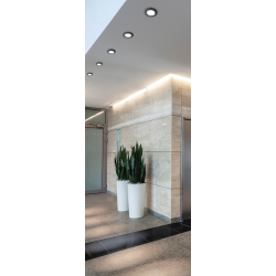 EMILIO GM2104 ALU LAMPA OCZKO WPUSZCZANE AZZARDO ALU