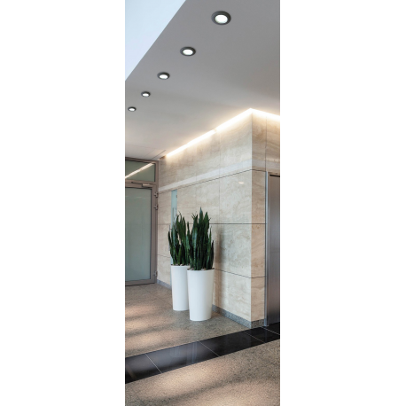 EMILIO GM2104 ALU LAMPA OCZKO WPUSZCZANE AZZARDO ALU