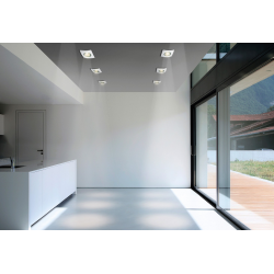 EZIO GM2105 BK LAMPA OCZKO WPUSZCZANE AZZARDO BLACK