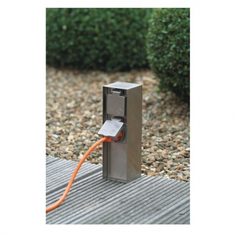 __ dostępne od ręki___ ROCK PIN-EARTHING 17108/47/46 GNIAZDKA OGRODOWE Z UZIEMIENIEM PHILIPS