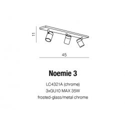 NOEMIE 3 LISTWA LC4321A AZZARDO