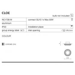 CLOE OCZKO NC1738-M AZZARDO