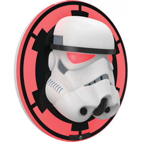 NOWOŚĆ!! KINKIET 3D STAR WARS STORMTROOPER 71937/31/P0 PHILIPS