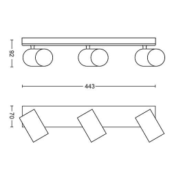 KOSIPO 50593/30/PN REFLEKTOR LAMPA PHILIPS
