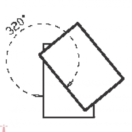 TIBER KINKIET OBROTOWY LED 229160101 TRIO