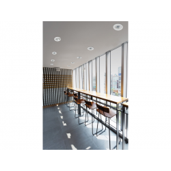 CARO R AZ2435 OPRAWA WPUSZCZANA W SUFIT AZZARDO aluminium