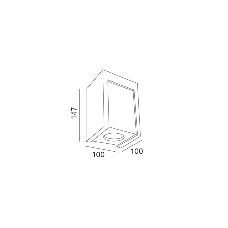 LAMPA NATYNKOWA Oprawa sufitowa LINDO KRLO KOBI GIPS
