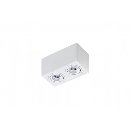 BRANT 2 SQUARE AZ2826 LAMPA NATYNKOWA BIAŁA AZZARDO