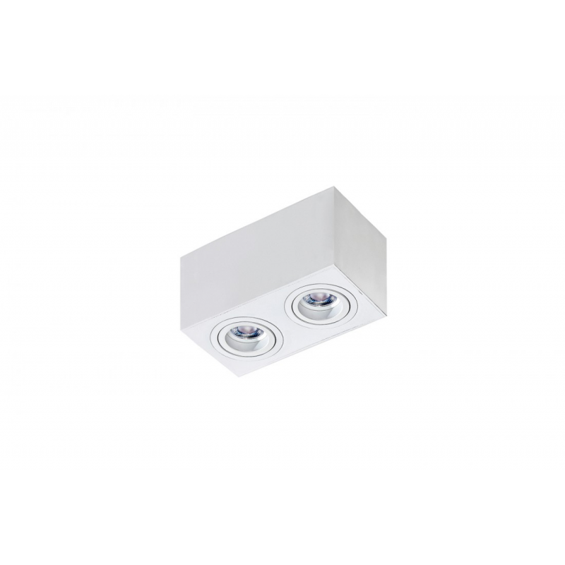 BRANT 2 SQUARE AZ2826 LAMPA NATYNKOWA BIAŁA AZZARDO