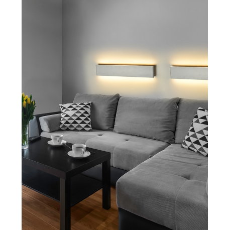 NORMAN L KINKIET LED MB5932L WHITE AZZARDO