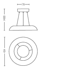 ____ na magazynie __ LAMPA WISZACA AMAZE HUE 40233/30/P7 4023330P7 PHILIPS