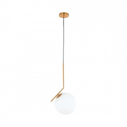 --  d o s t ę p n a __ rabat w koszyku -- MDE647/1 LAMPA WISZĄCA szklana 20cm ITALUX