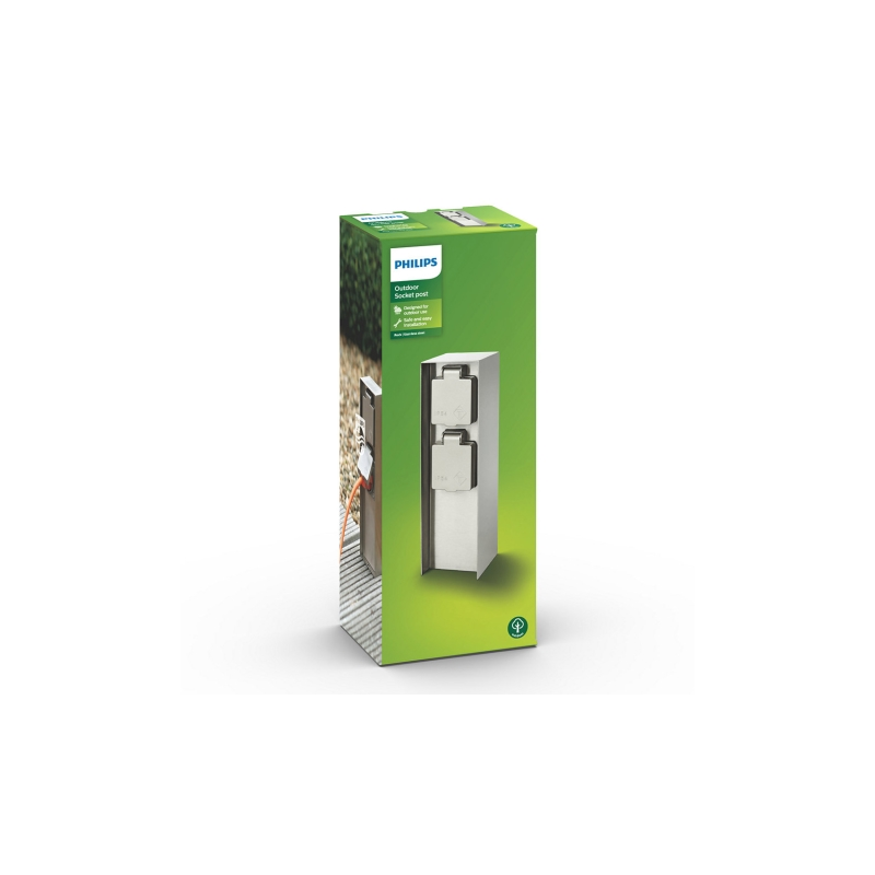 ROCK PIN-EARTHING 17108/47/46 GNIAZDKA OGRODOWE Z UZIEMIENIEM PHILIPS