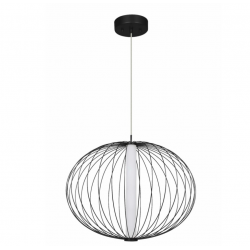 LP-798/1P S BK - TREVISO LAMPA WISZĄCA MAŁA CZARNA 4000K...